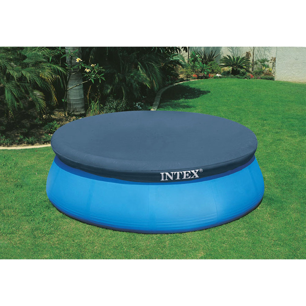 8 ft. Intex Easy Set Inflatable Above Ground Round Swimming Pool w/ Cover $63.86 Free Shipping