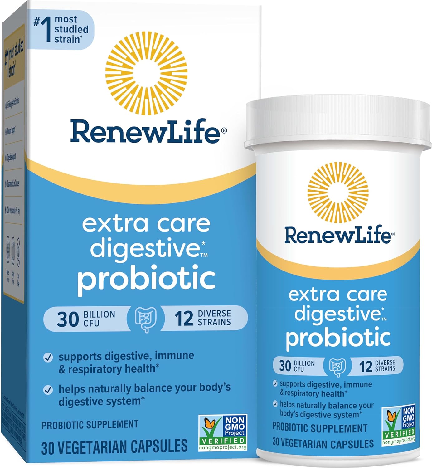 $9.09 w/ S S Renew Life Extra Care Digestive Probiotic Capsules, 30 Count