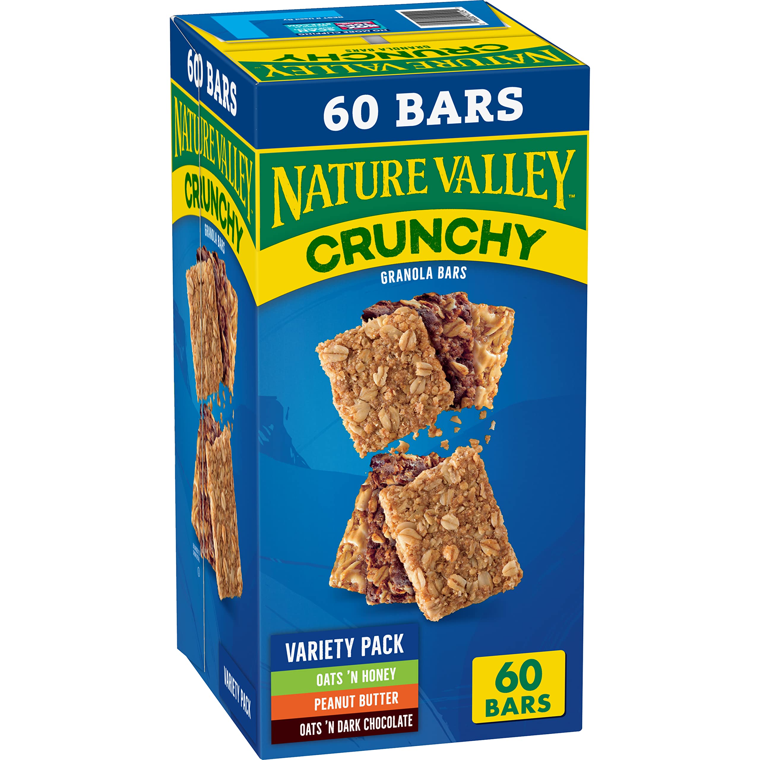 90-Count Nature Valley Crunchy Granola Bar Pouches Variety Pack or Oats n Honey $20.60 w/ Subscribe Save Free Shipping