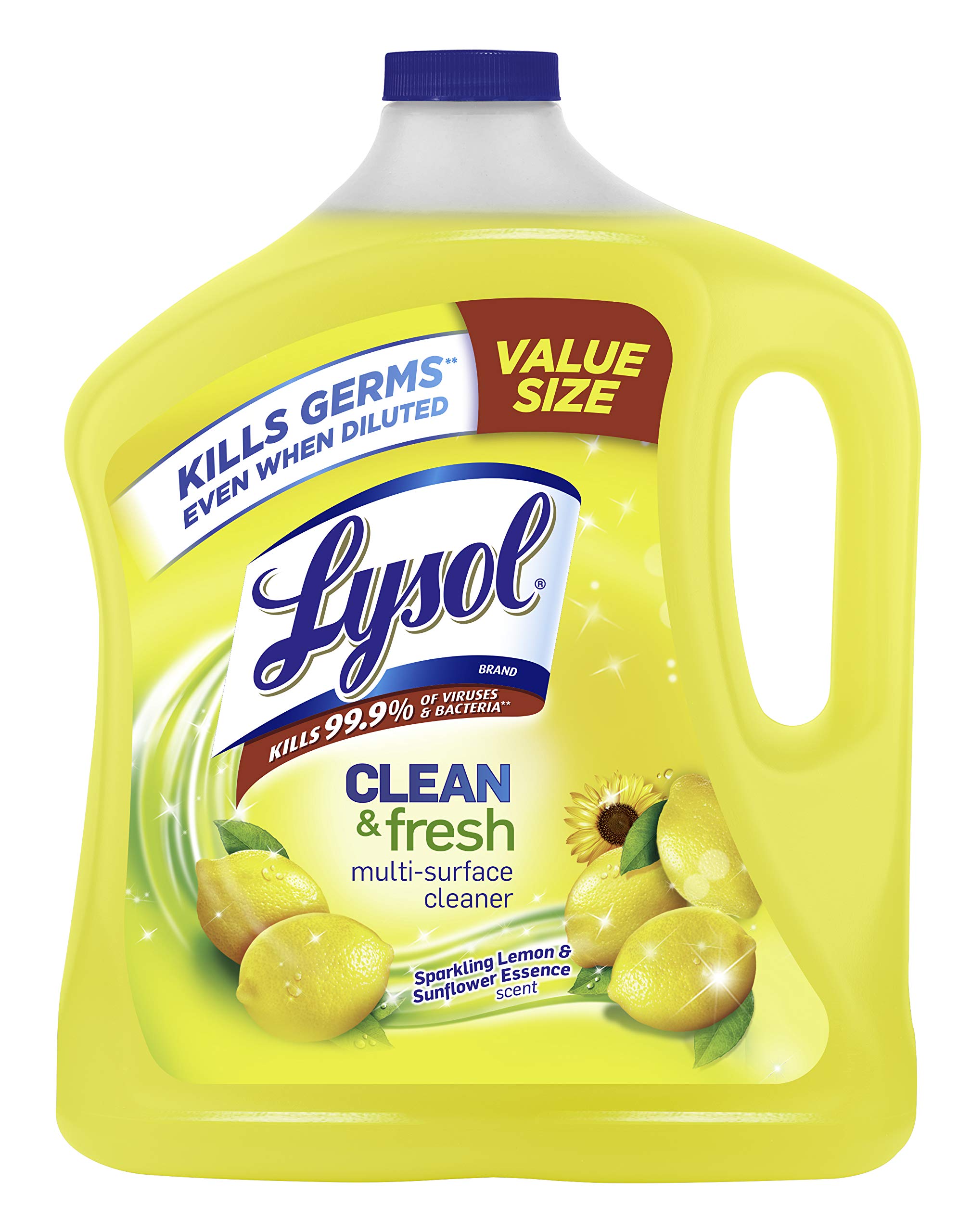 90-Oz Lysol Clean Fresh Multi Surface Cleaner Lemon Sunflower $5.85 w/ S S Free Shipping w/ Prime or on $35