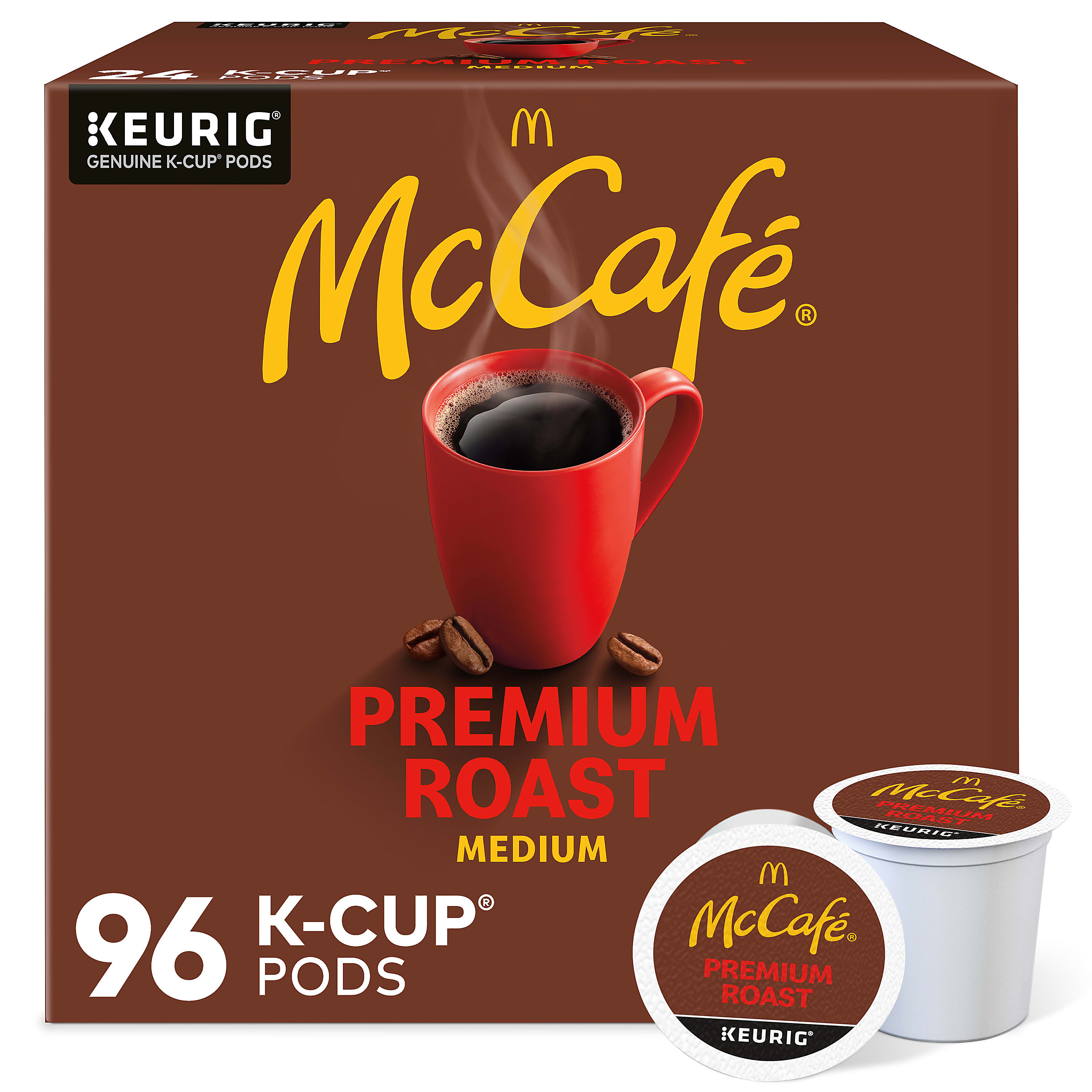 96-Count McCafe Premium Roast Coffee Keurig K-Cup Pods Medium Roast $35 More Free S H