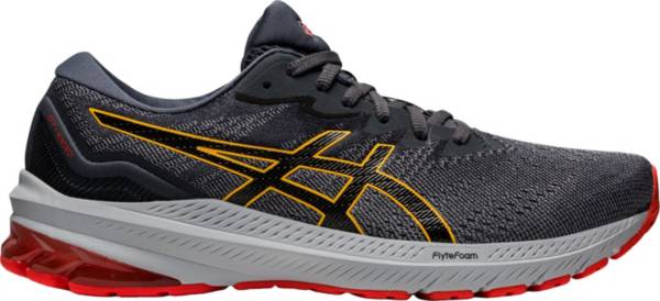 ASICS Mens GT-1000 12 Running Shoes Grey/Black $42.72 Free Shipping on $49