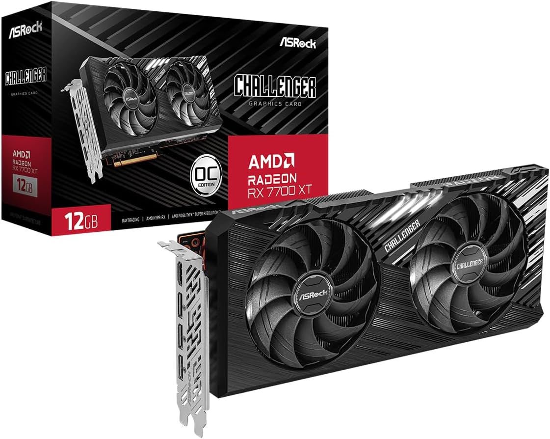 ASRock Challenger Radeon RX 7800 XT 16GB Graphics Card $480 Free Shipping