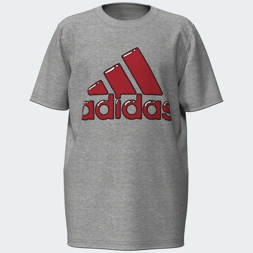 Adidas Boys Short Sleeve Heather 2-Color Sportswear Logo Tee $10 Free Shipping