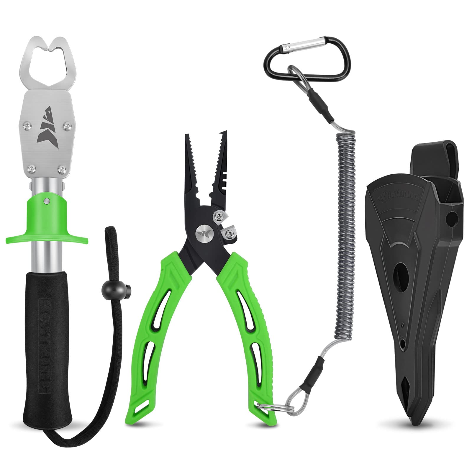 Amazon Prime Members KastKing Fishing 6 Split Ring Plier w/ 9 Lip Grip Combo or 7 Fillet Knife Various Colors $9.80 More