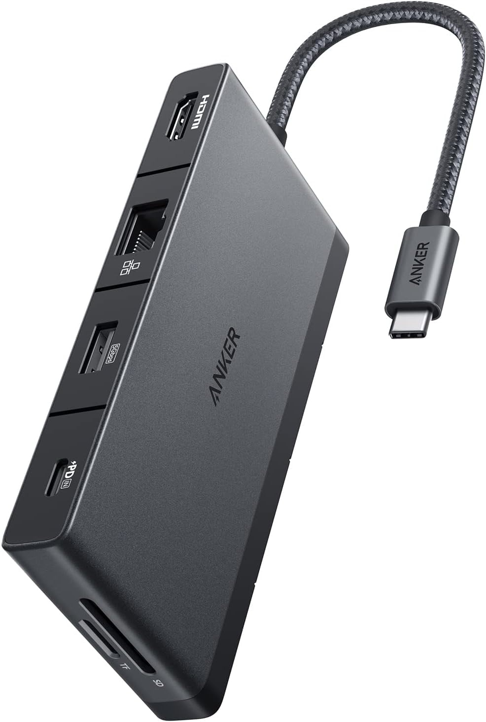 Anker 552 9-in-1 USB Hub w/ 100W PD, USB Ports, 4K HDMI, Ethernet SD Reader $30 Free Shipping w/ Prime or on $35