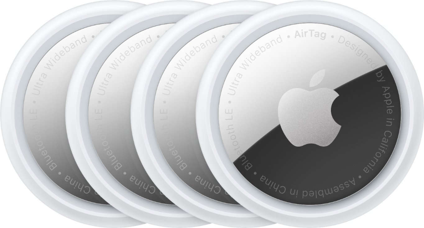 Apple - AirTag 4-Pack - Silver $78.99