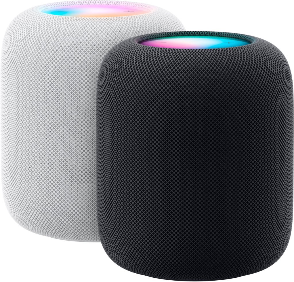 Apple HomePod 2nd Generation Smart Speaker with Siri Midnight White $249.99