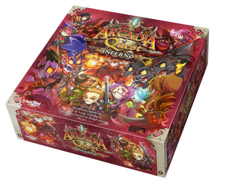 Arcadia Quest Inferno Board Game $10