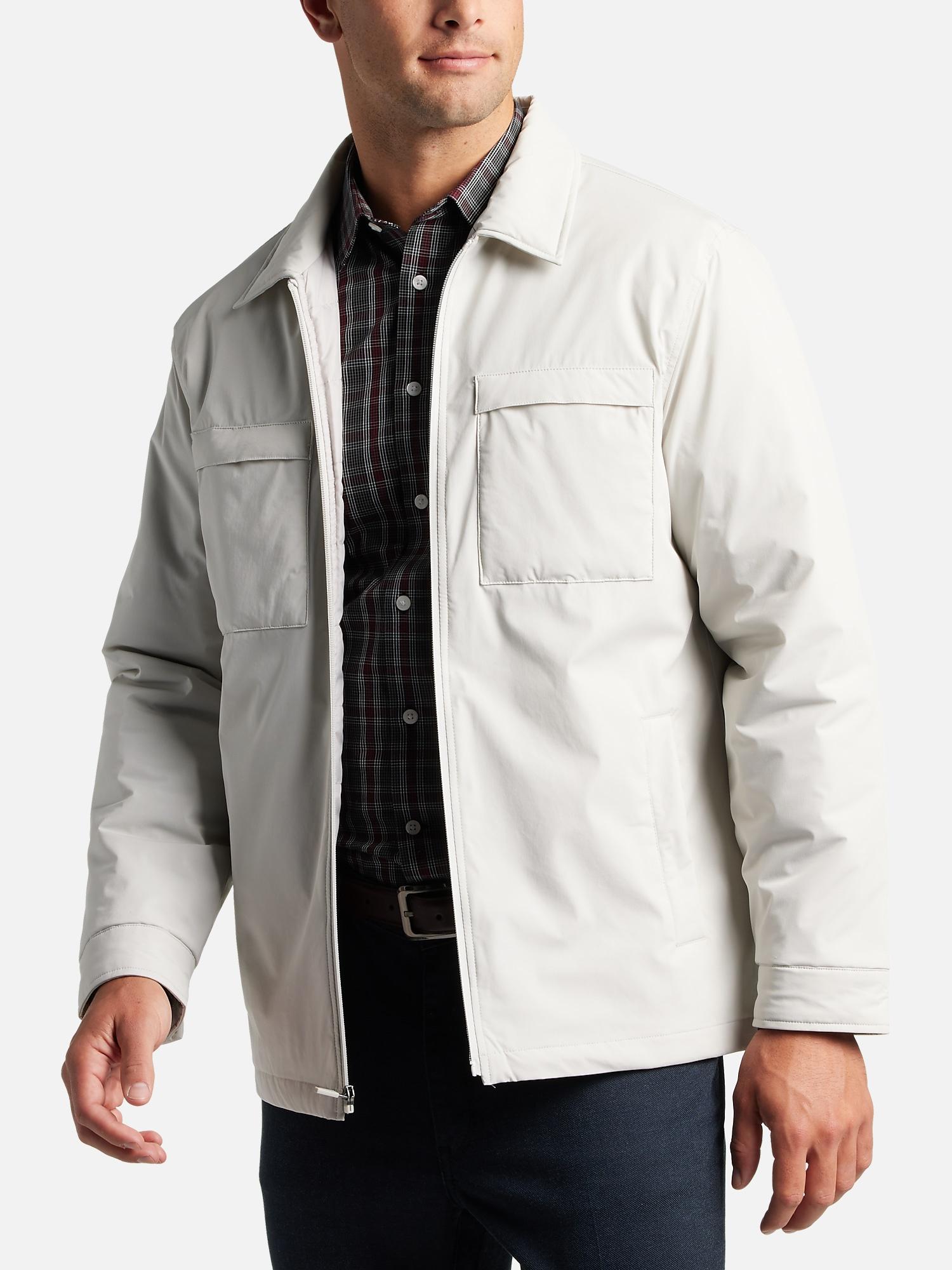 Awearness Kenneth Cole Mens Modern Fit Jacket Light Grey or Navy $29.99 Free Shipping