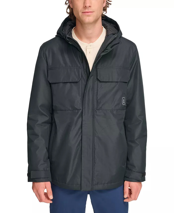 Bass Outdoor Mens Performance Hooded Pocket Jacket Various $29.73 Free Shipping