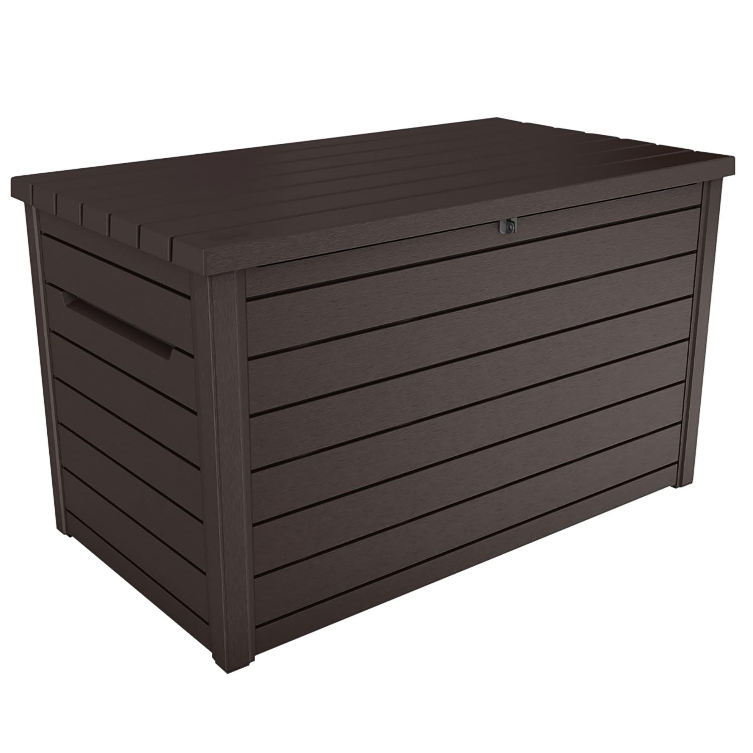 Begins May 3, Sams Club members, Keter 165 gallon resin outdoor deck box, $99.98, 230 gallon deck box, $159.98