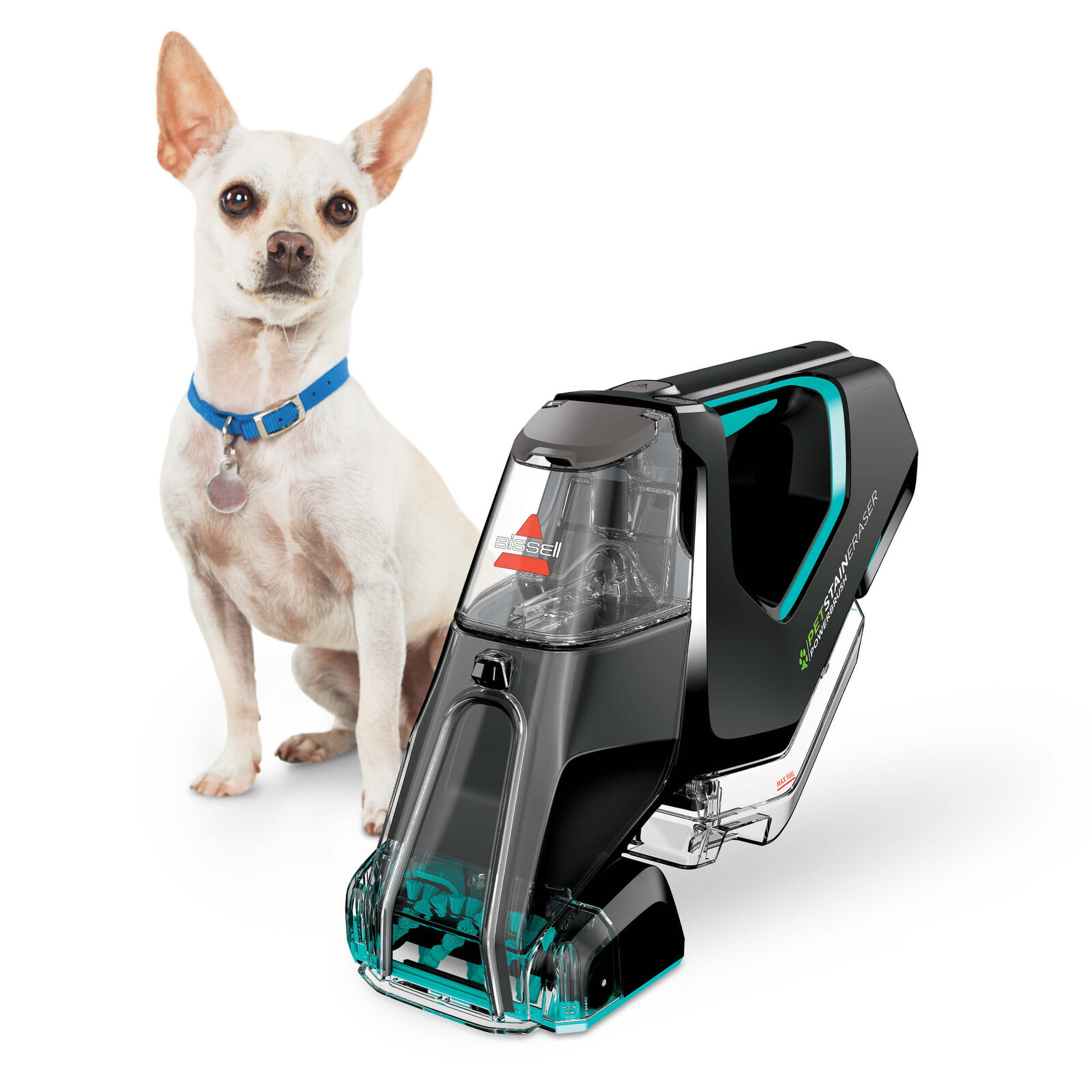 Bissell Pet Stain Eraser PowerBrush Portable Cordless Carpet Cleaner Refurb $39 Free Shipping