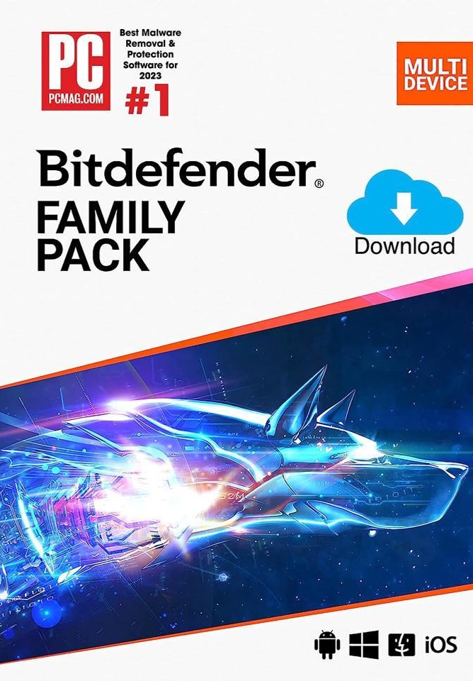 Bitdefender Family Pack 15 Devices / 2 Years - Download $35 w/ promo code SWCPM24