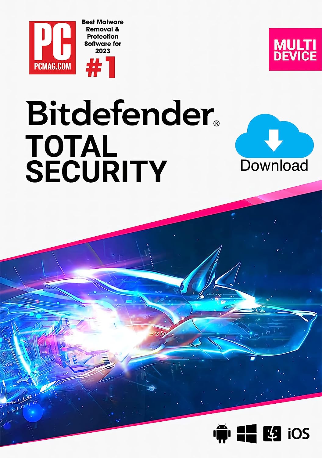 Bitdefender Total Security 2024 5 Devices, Digital Download $15 More