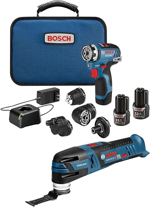 Bosch 12V Max 2-Tool Combo Kit w/ Chameleon Drill/Driver Oscillating Multi-Tool $149 Free Shipping