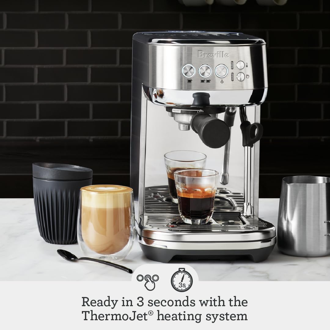 Breville Bambino Plus Espresso Machine BES500BSS, various colors $399.95