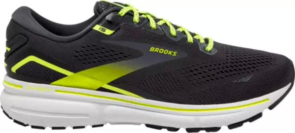 Brooks Womens Ghost 15 Running Shoes, Ebony $75.97