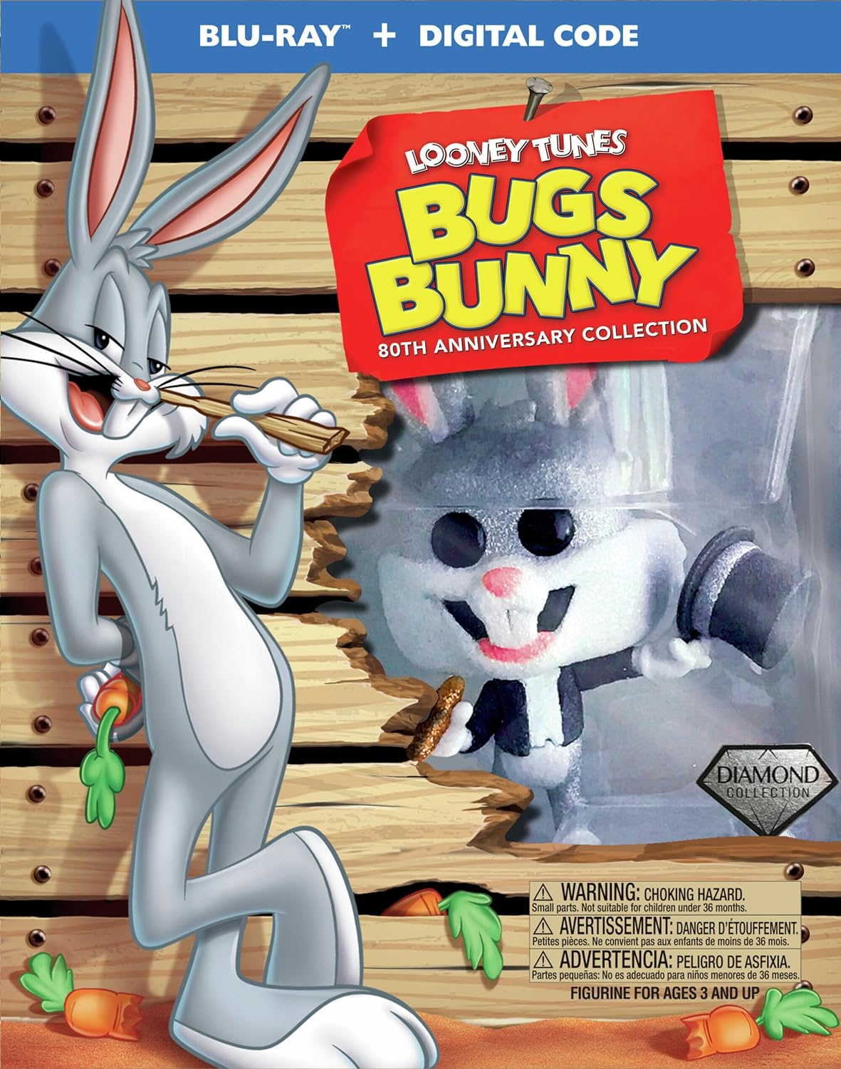 Bugs Bunny 80th Anniversary Collection Looney Tunes Blu-ray w/ Funko Pop $20.39 Free Shipping Gruv