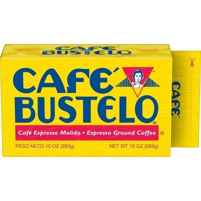 Caf Bustelo Espresso Vacuum-Packed Dark Roast Ground Coffee - 10oz - $3.65