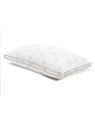 Calvin Klein Monogram Logo Density Collection Cotton Pillow, Standard/Queen - $9.99