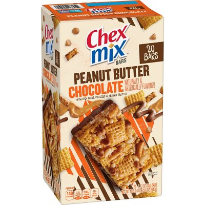 Chex Mix Peanut Butter Chocolate Treat Bars 20 pk. - Sams Club $4.91