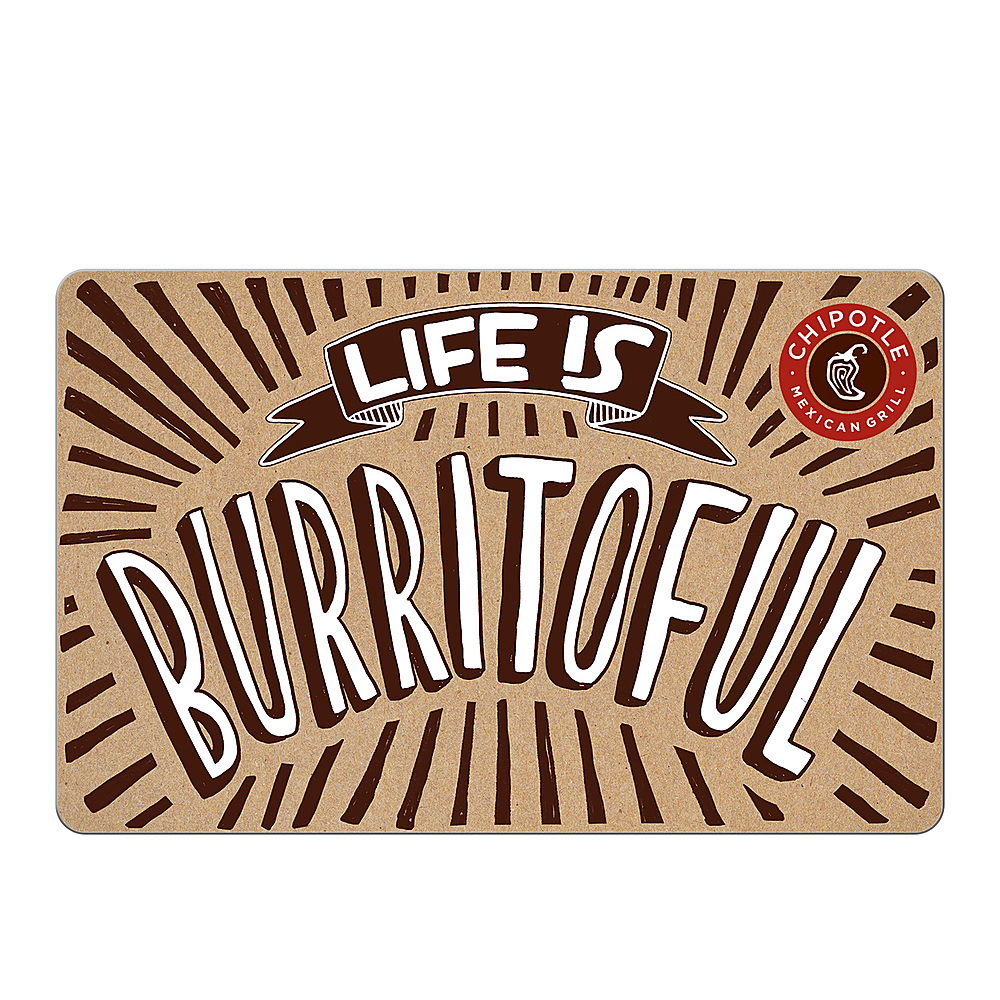 Chipotle - $100 Gift Card Digital $90