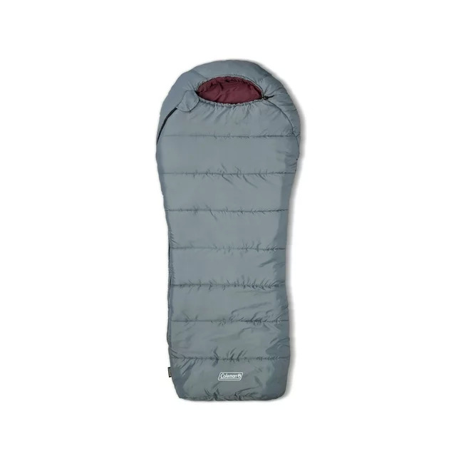 Coleman Tidelands 50-Degree Big Tall Mummy Sleeping Bag Gray $23.98 Free S H w/ Walmart or $35