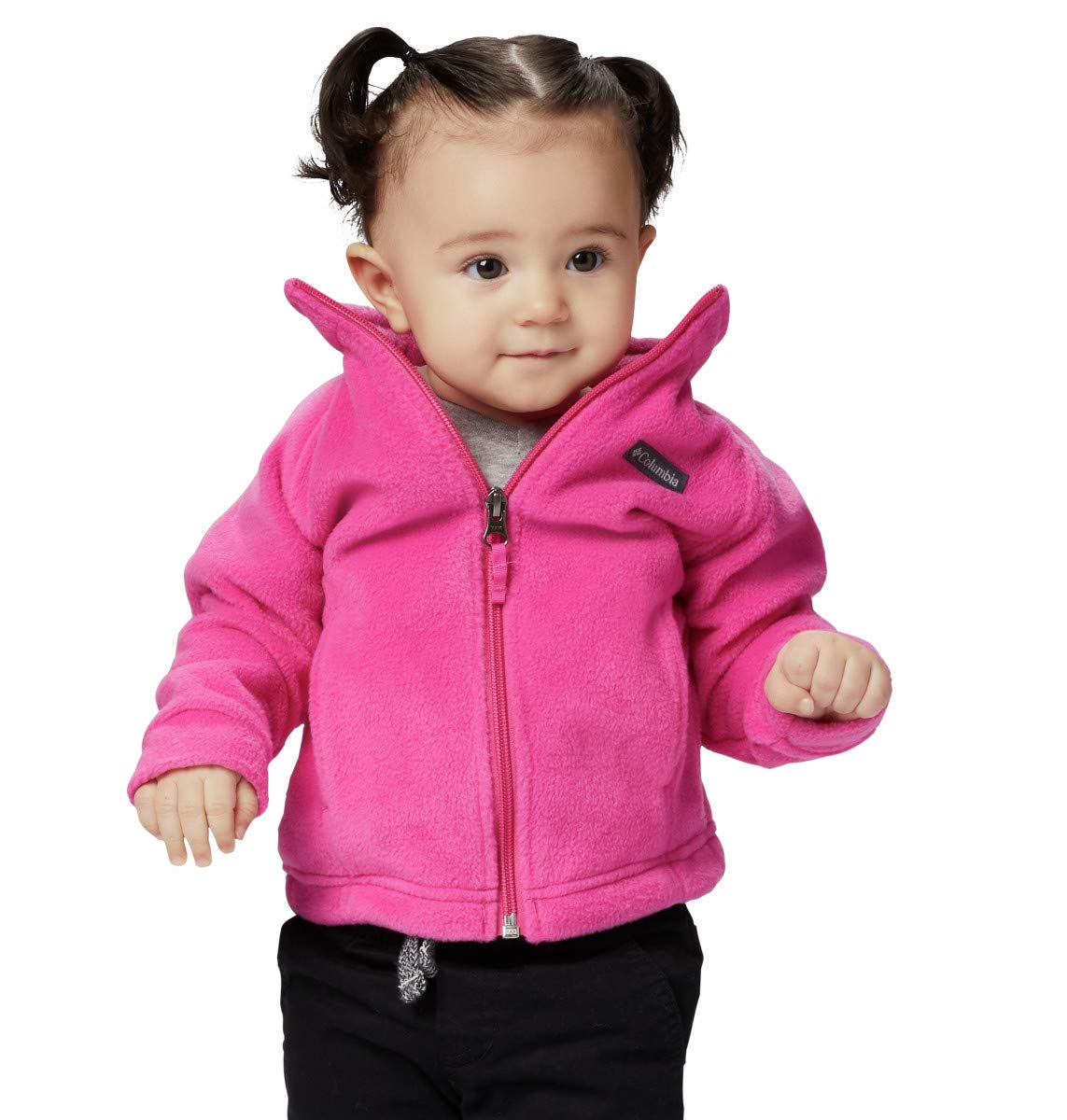 Columbia Girls Benton Springs Fleece Jacket Pink Ice $15.98 Free Shipping w/ Prime or on $35