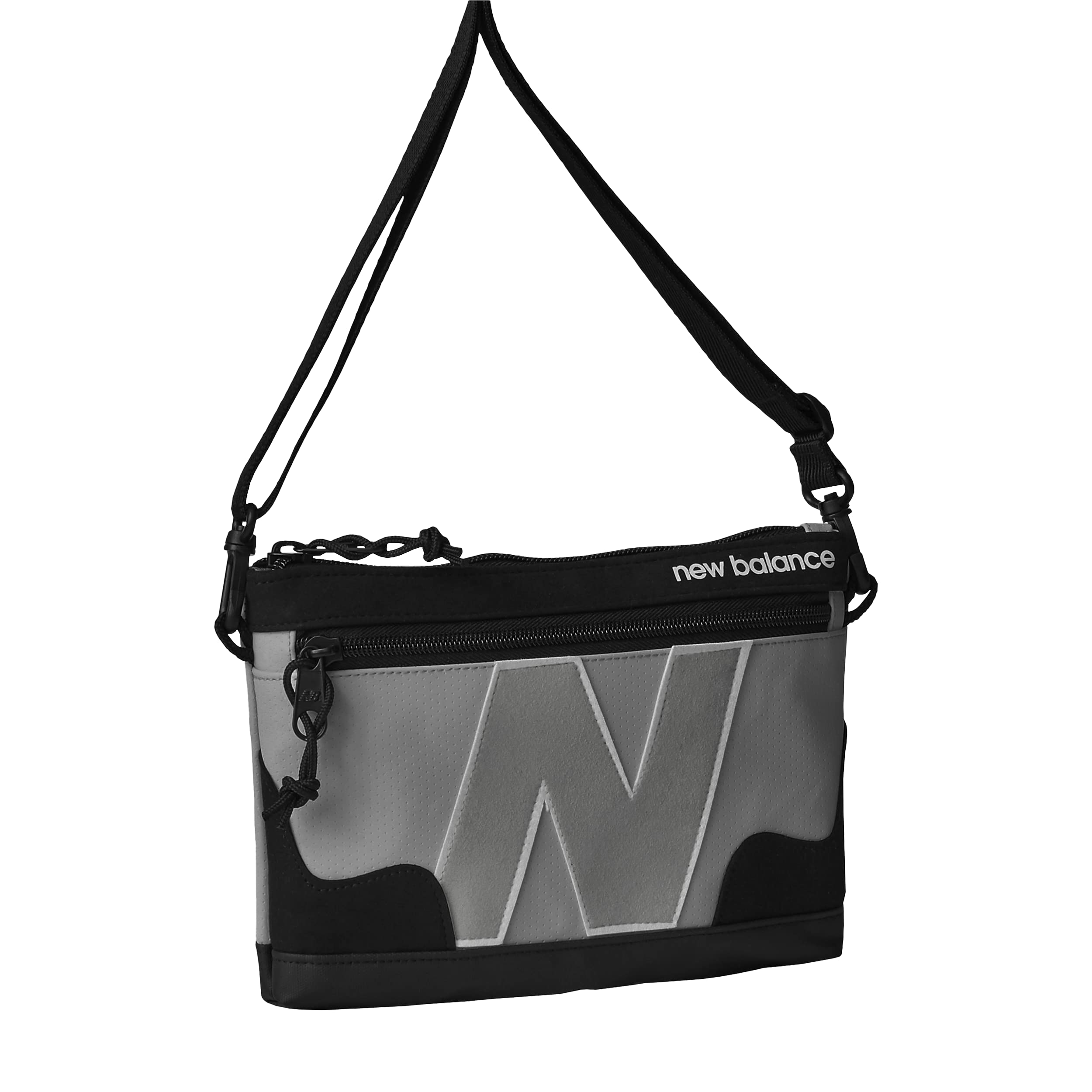 Concept One New Balance Shoulder Bag, Legacy Travel Purse for Men and Women, Grey $19.99 FS w/Prime