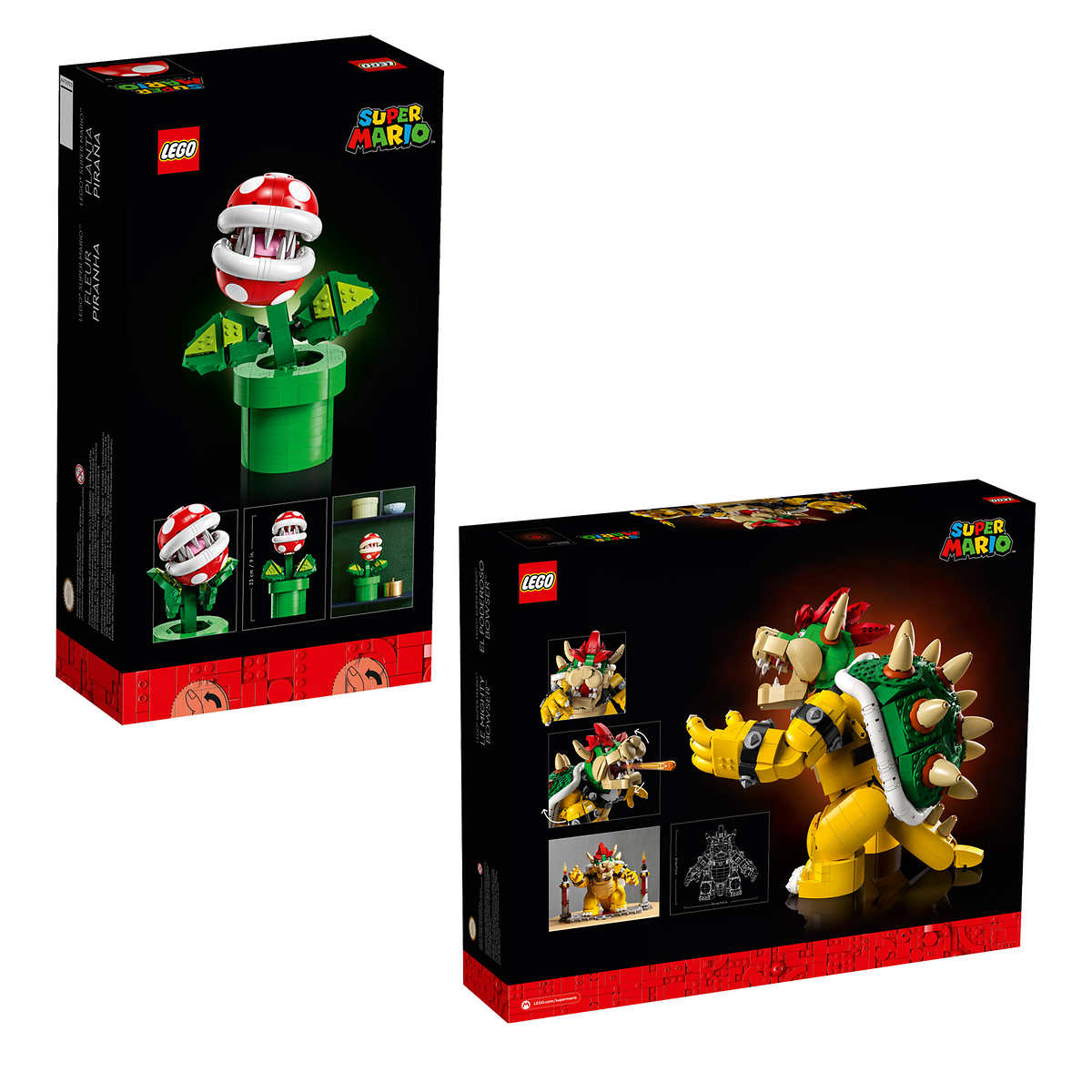 Costco LEGO The Mighty Bowser 71411 and Piranha Plant 71426 Bundle $269.99 free shipping