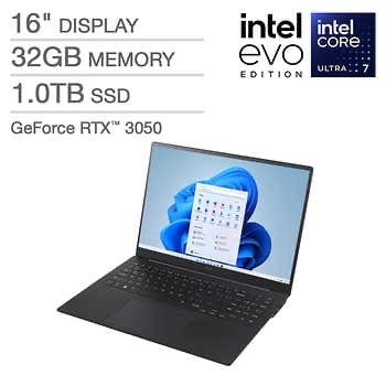 LG gram Pro 16 quot OLED Intel Evo Edition Laptop $1399.99
