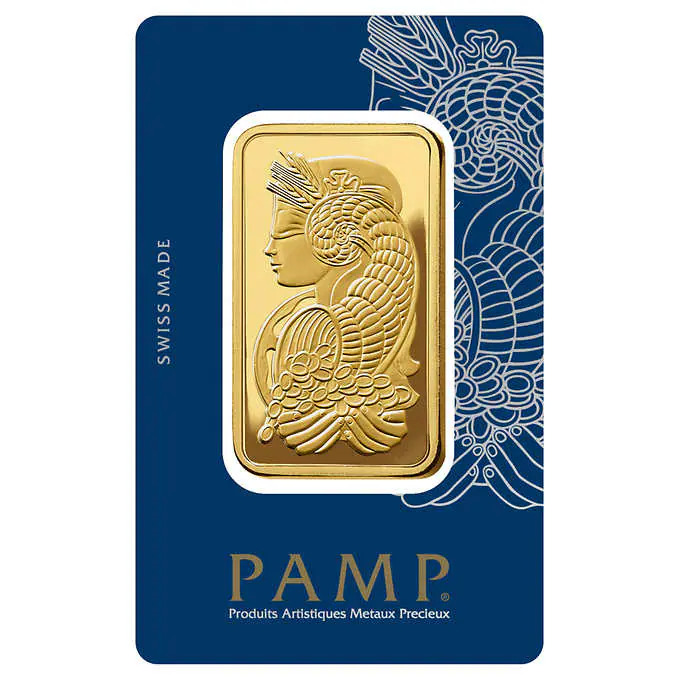Costco Members 100 Gram Gold Bar Pamp Suisse Lady Fortuna Veriscan New In Assay $7599.99