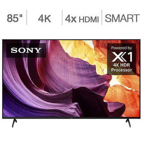 Sony 85 Inch 4K Ultra HD TV X80K Series LED Smart Google TV with Dolby Vision $998.00