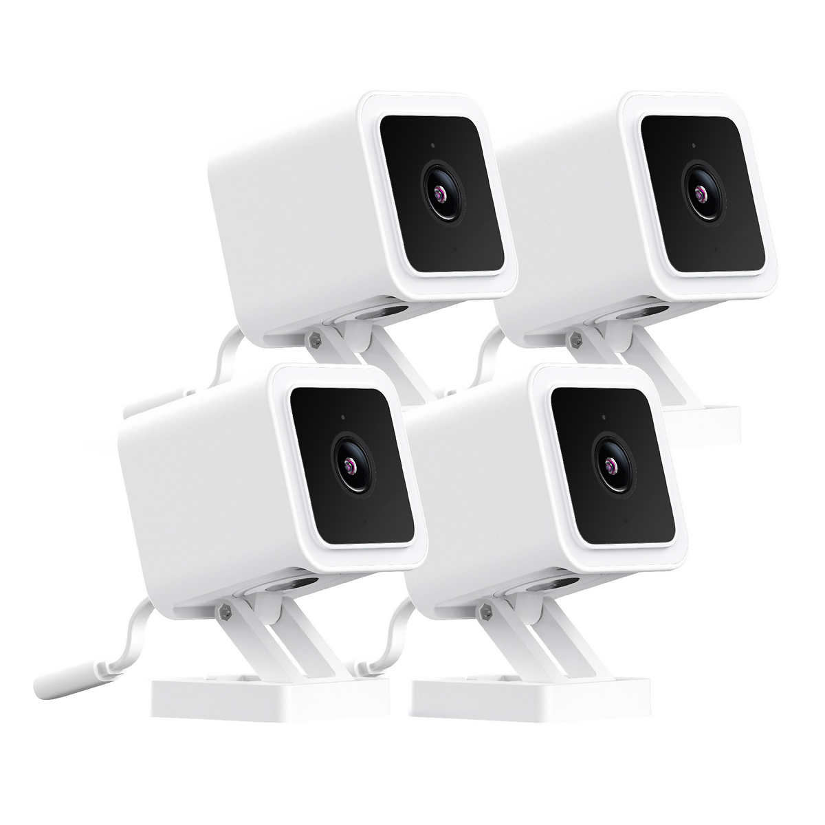 Costco Wyze Cam v3 4-Pack Indoor/Outdoor Security Cameras with Color Night Vision $69.99