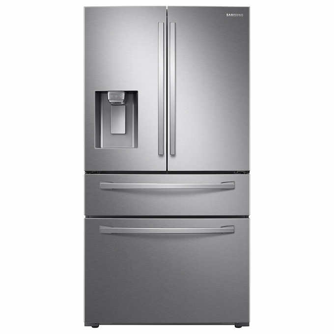 Costco members Samsung 28 cu. ft. 4-Door French Door SS Refrigerator with FlexZone Drawer. Free delivery/install/haul $9