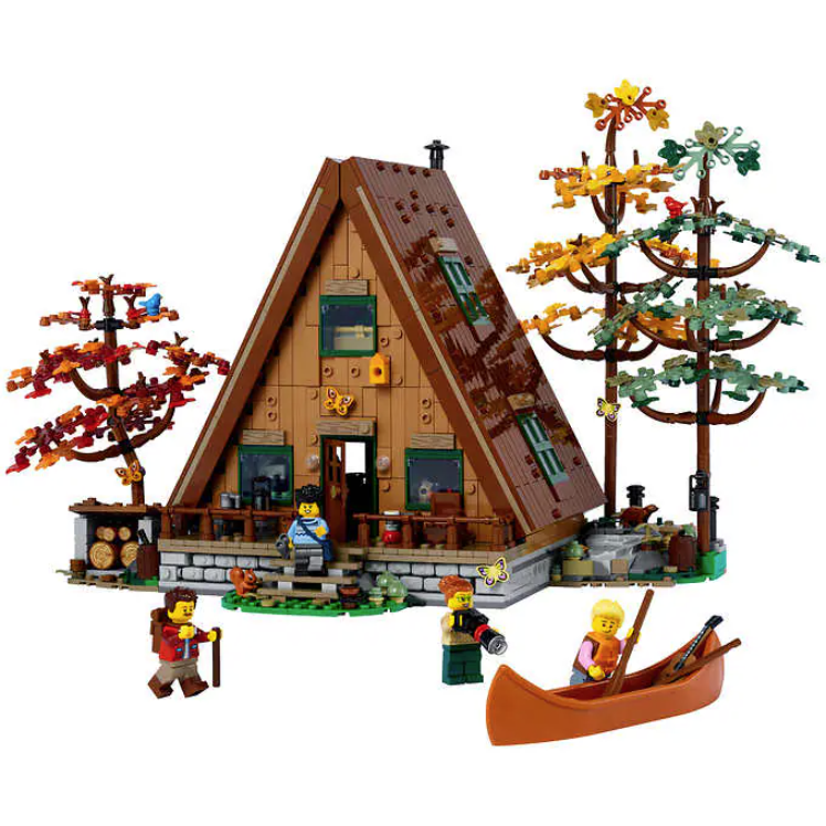 Costo Members 2082-piece LEGO A-Frame Cabin