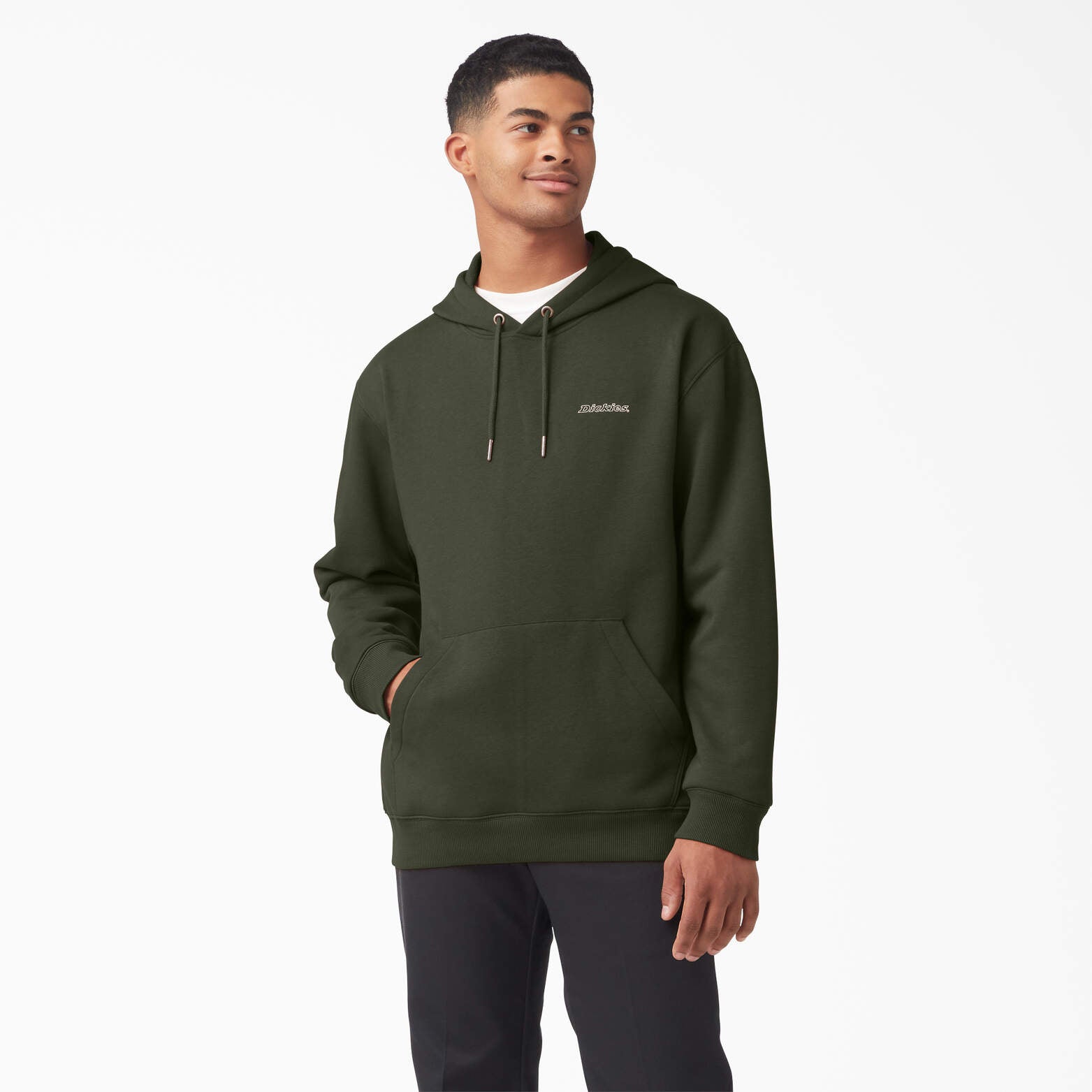 Dickies Mens Uniontown Hoodie Olive $22.10 Free Shipping