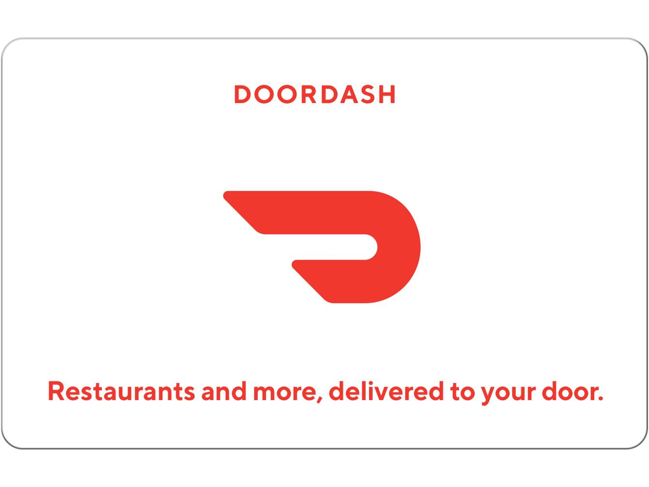 DoorDash $100 Gift Card Email Delivery $90