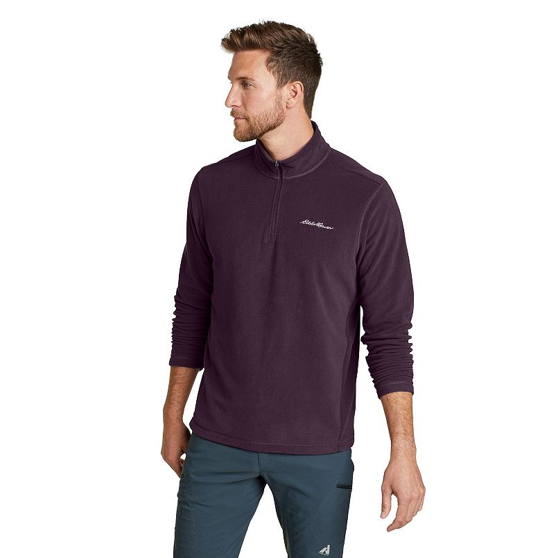 Eddie Bauer Mens Quest Quarter Zip Fleece Various $19.50 Free Shipping on $49