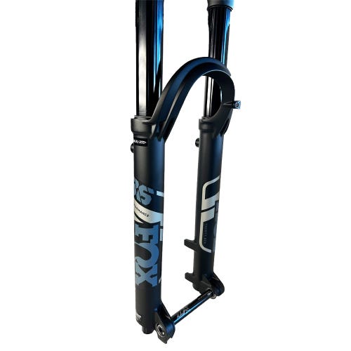 FOX 36 Performance Suspension Fork - 29 , 160mm, 15QR x 110mm KABOLT, 44mm Offset, Storm Blue Decals $355.2