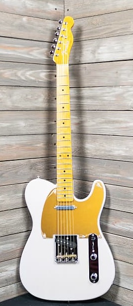 Fender MIJ JV Mod 50s Telecaster Guitar - White Blonde Used-Mint for $764. Shipping is Free