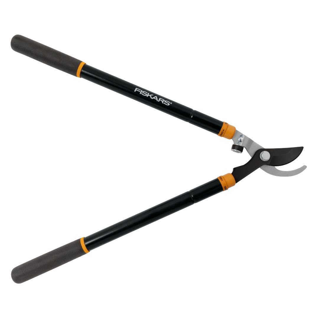 Fiskars 24.5 -37 Extendable Handle Bypass Lopper Tree Cutting Shears w/ Single Pivot Black/Orange $18 Free Shipping w/ P