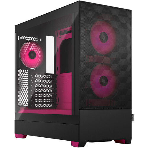 Fractal Design Pop Air RGB Mid-Tower Computer Case Magenta Core $60 Free Shipping