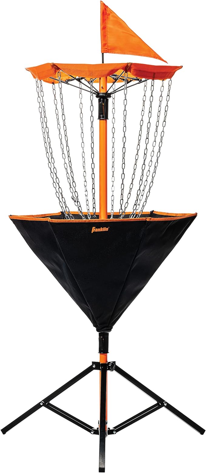 Franklin Sports Disc Golf Basket w/ 3 Disc Set $57.60 Free Shipping