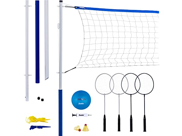 Franklin Sports Volleyball Badminton Set $13 Free Shipping w/ Prime