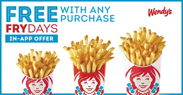 Free fries Wendys fridays