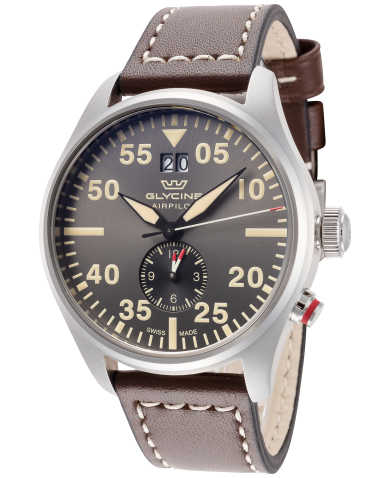 GLYCINE Airpilot Dual Time 44 Mens Watch $125