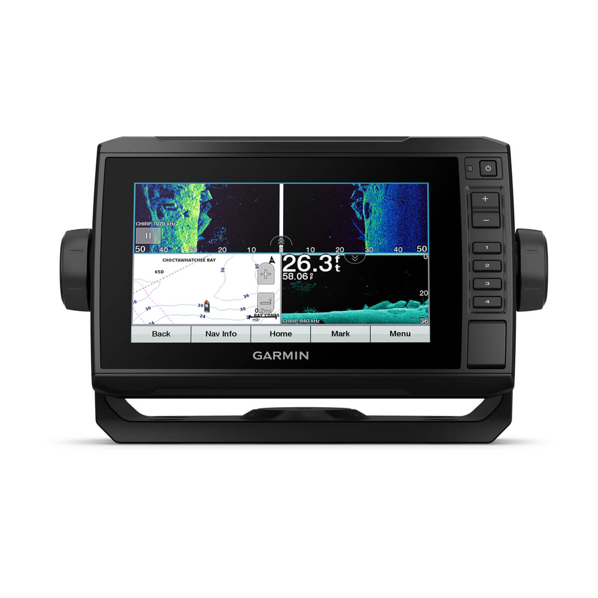 Garmin ECHOMAP UHD 74sv Fish Finder/Chartplotter with GT54 Transducer $349.97