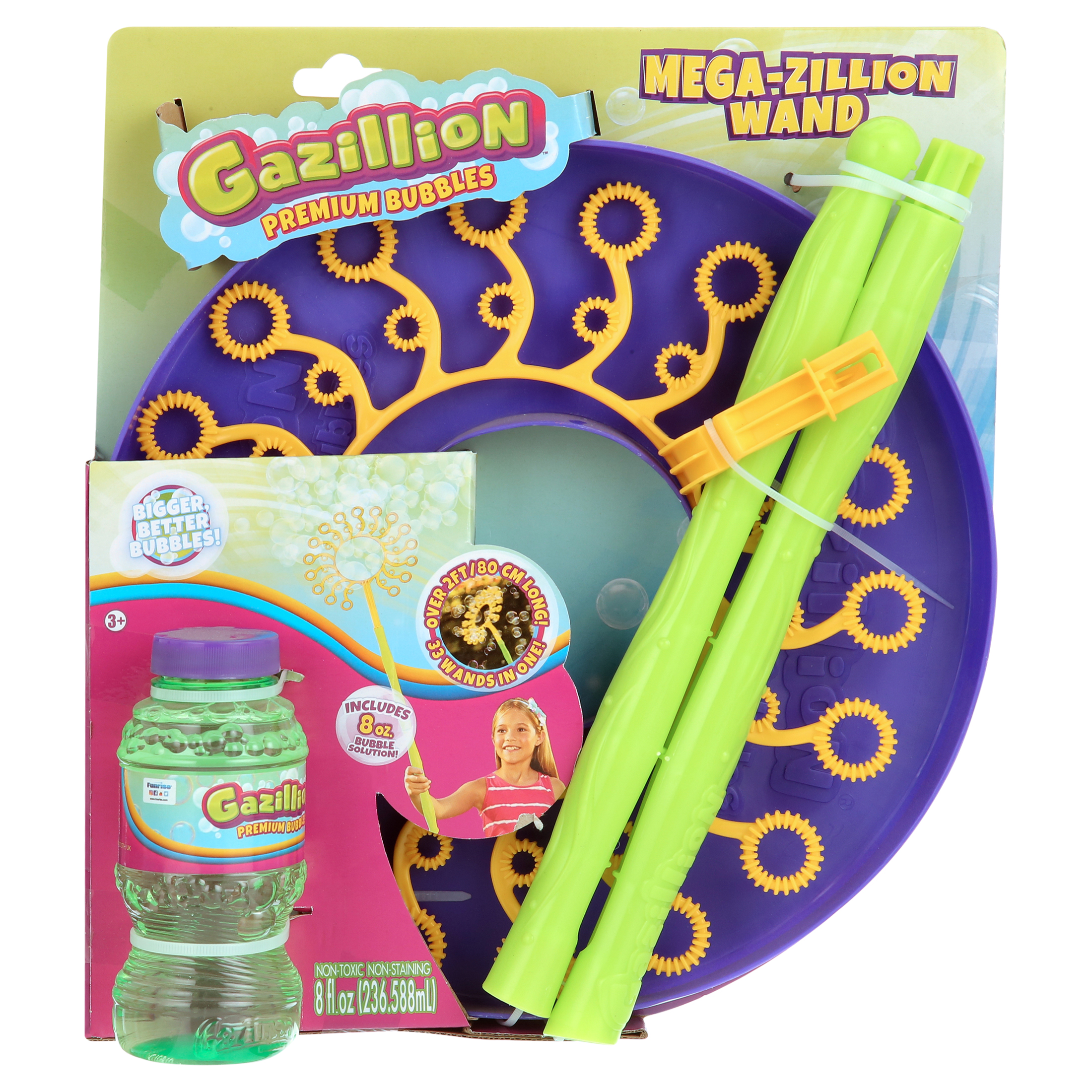 Gazillion Bubbles Mega Zillion Wand $2.90 Free S H w/ Walmart or $35 